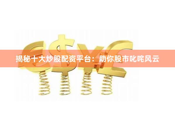 揭秘十大炒股配资平台：助你股市叱咤风云